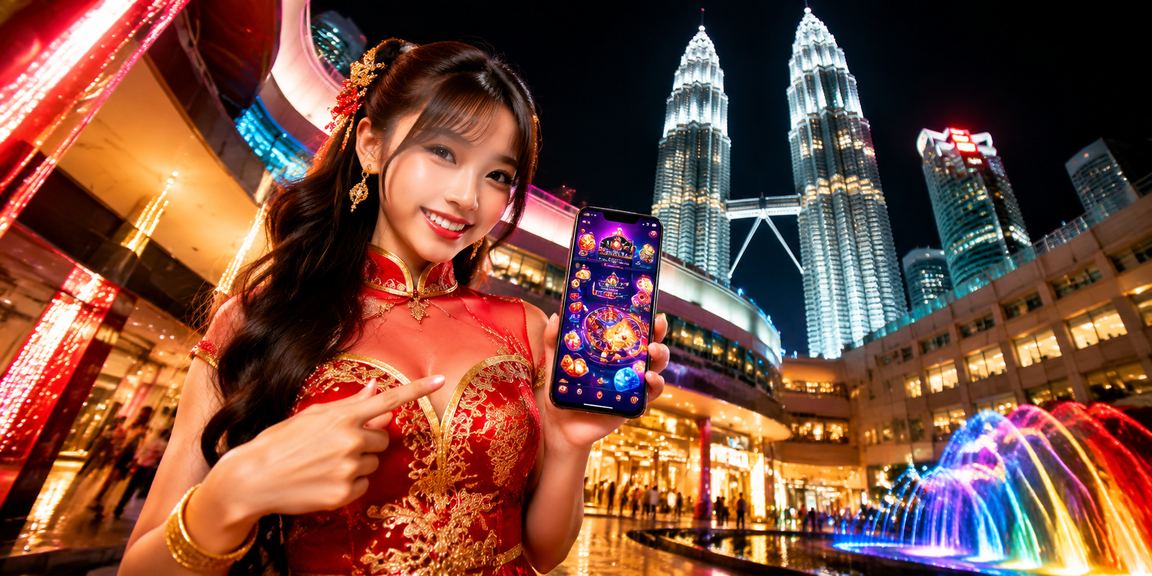 Pengguna Kuala Lumpur menggunakan aplikasi kasino 146 pada telefon Android mereka